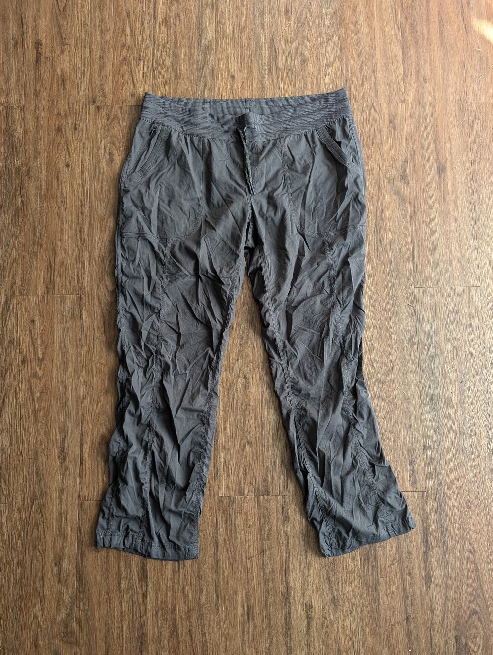 The North Face Women's Outdoor Gray Stretch Jogger Pants Sz XXL